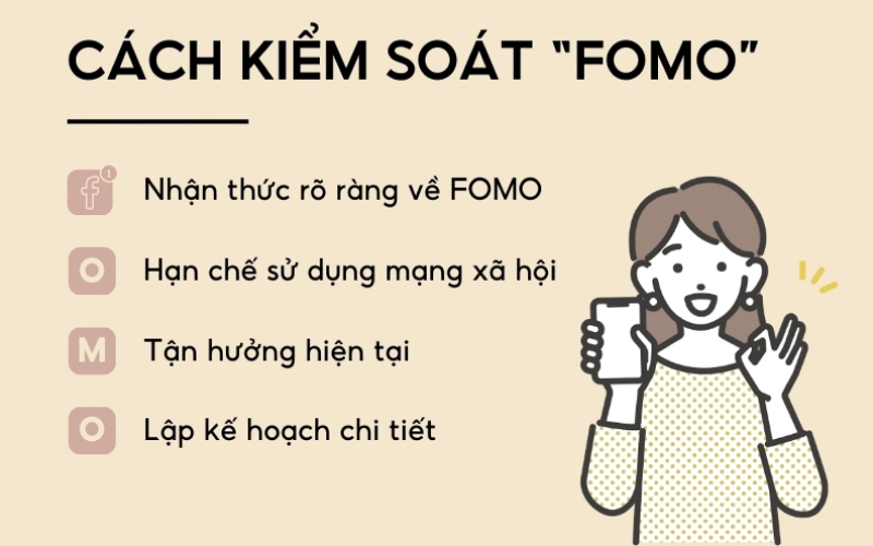 Kiểm soát FOMO không có nghĩa là rời bỏ thế giới số, mà là dùng mạng xã hội chủ động và biết đặt giới hạn cho cảm xúc của mình.